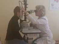 Oftalmometriyav - mérő elülső szaruhártya görbülete egy szem klinikán Moszkva
