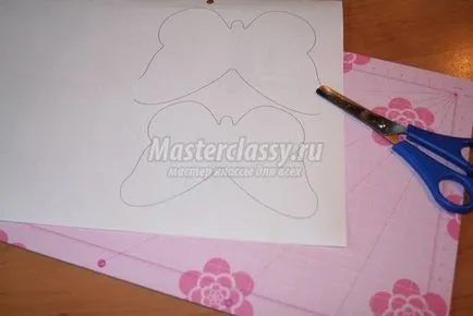 Card в Scrapbooking техника - Butterfly