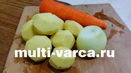 Pangasius cu legume în multivarka