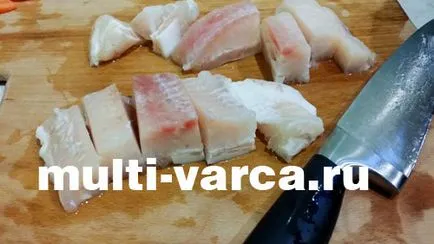 Pangasius cu legume în multivarka