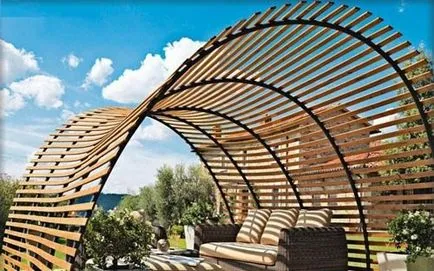 Pergola kerttervezés megbízás és fotó dekoráció ötletek