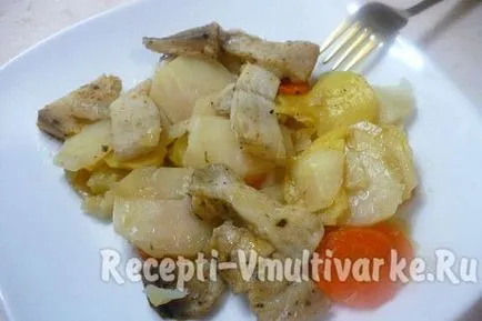 Pangasius a multivarka recept egy fotó