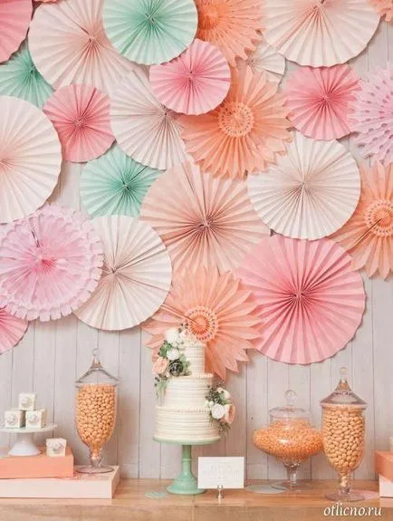 idei pentru decorarea Pastel nunta