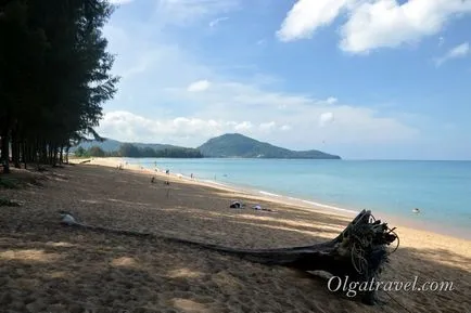 Strand repülőgép Phuket olyan helyen, ahol repülőgépek ülj a feje fölé!