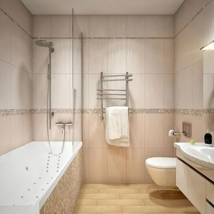 Fürdőszoba csempe Hruscsov - Hogyan válasszunk - fénykép ötletek
