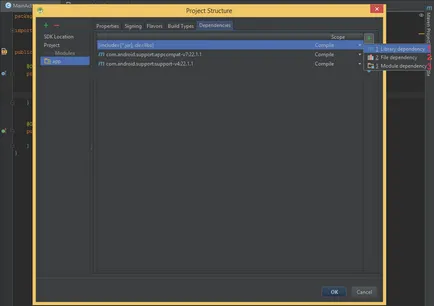 Conectarea unui al treilea bibliotecă parte în proiect de studio android - stivă overflow în limba rusă