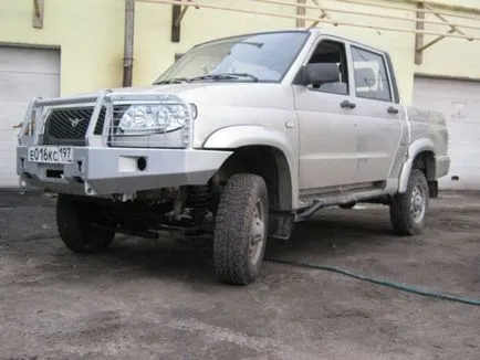 Construcții și tuning auto UAZ Patriot pick-up