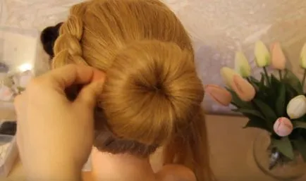 Bretonul cu ajutorul flori pe lung, mediu, fotografii de păr scurt, clipuri video, frumos hair styling