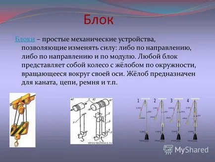 Представяне на Какви са прости машини видове прости машини, има прост