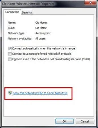 Egyszerű biztonsági mentési beállításokat a vezeték nélküli hálózathoz a Windows 7 - felhasználói támogatás Windows 7-xp