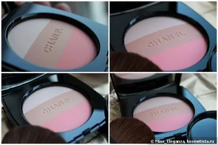 Chanel les bézs harmonie poudres belle egészséges ragyogást többszínű por SPF15