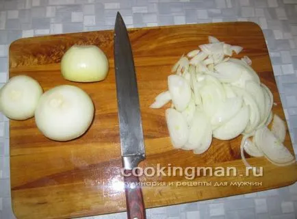 Chakhokhbili - főzés a férfiak