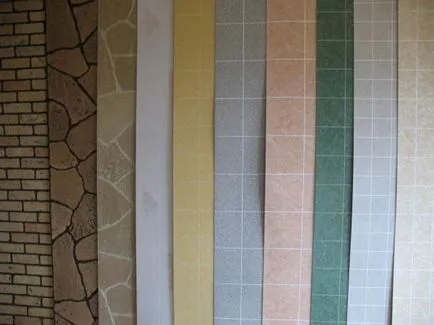 Hogyan díszítik a falakat a fürdőszobában, műanyag lapok, melyek színe és bélés
