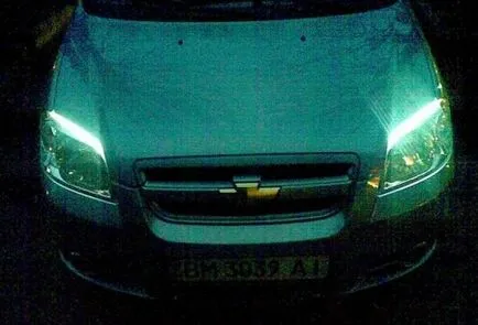 Beállítása fényszóró Chevrolet Aveo