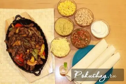 Фахити рецепта със снимки как да готвят фахитас правилно