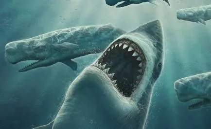 Cel mai mare rechin din lumea foto Megalodon - topkin, 2017