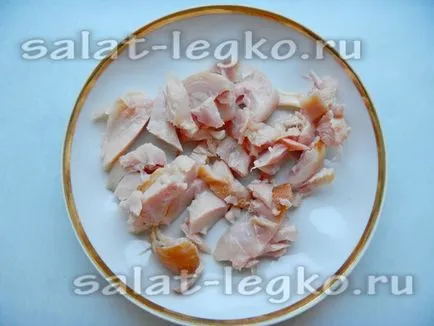 Salata de pui afumat cu reteta de orez