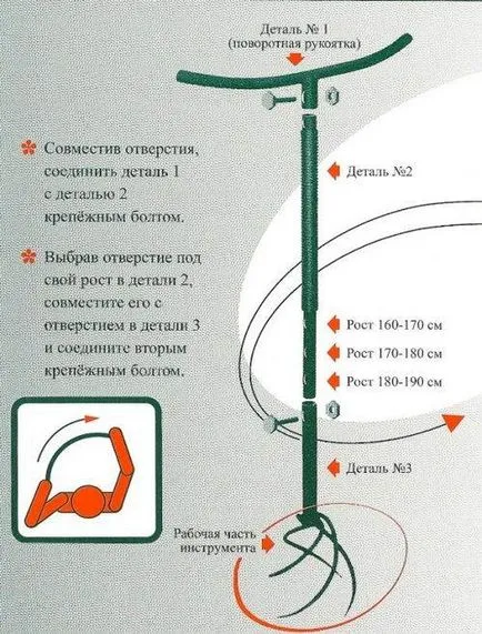 Ръчно култиватор торнадо на снимки и отзиви за премахване на корените и картофа - моят живот