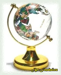 A titok a Crystal Globe - egy másik jelképe Feng Shui - a művészet feng shui -, hogyan lehetne javítani a szerencse