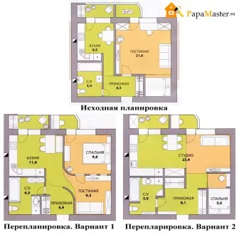 Как да започнете реконструкция на една стая Хрушчов е и как да го приложат, татко майстор!