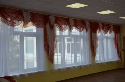 Perdele, draperii și jaluzele pentru gradinite de copii Camere