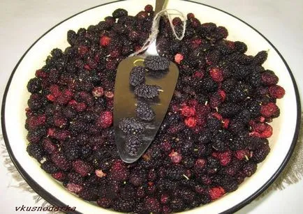 Mulberry Berry ca este congelare, vkusnodarka