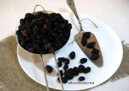 Mulberry Berry ca este congelare, vkusnodarka