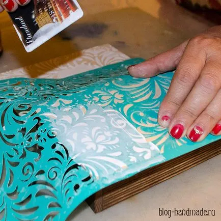 Bag Book decoupage - szép dekoráció a ház és a belső