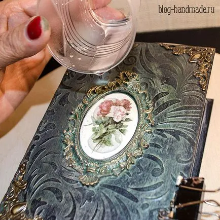 Bag Book decoupage - szép dekoráció a ház és a belső