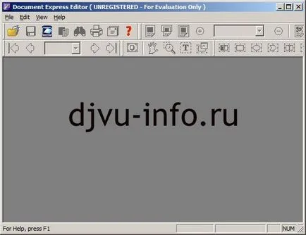 Изтегляне на документа изрично редактор - програма за създаване, редактиране, DjVu