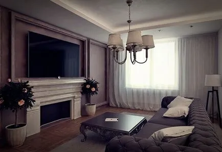 Un clasic modern, în interior camera de zi