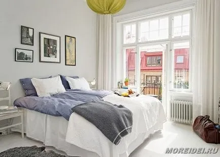 Dormitor în stilul nordic - 35 de idei de design