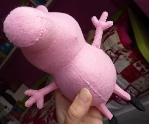 Peppa Pig a kezüket, játékok és kézműves