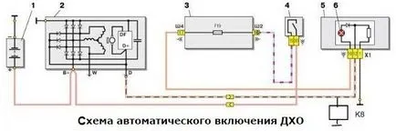 Elektromos kapcsolási rajzok DRL