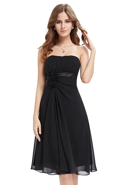 rochie de cocktail negru - priză de moda din lume!