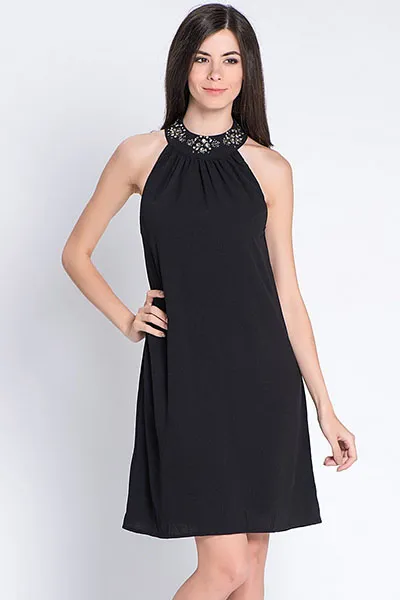 rochie de cocktail negru - priză de moda din lume!