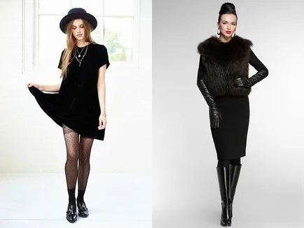 Fekete koktél ruha - divat outlet a világon!