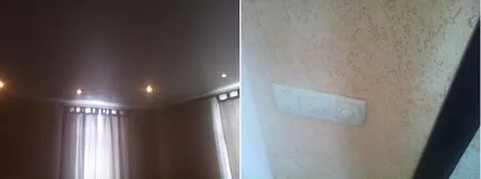 Spot lámpák a lakásban