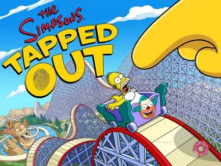 A Simpsons kopogott ki elhaladó titkok és fánk - ipad nézet