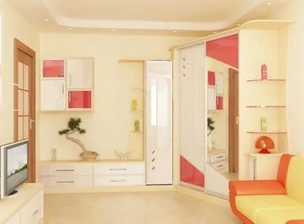 Ъглов гардероб - 50 снимка гардероб в спалня, коридор, хол, детска