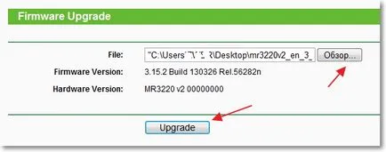 Telepítése és konfigurálása a TP-LINK TL-mr3220