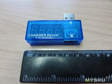 Usb feszültség mérő és a jelenlegi