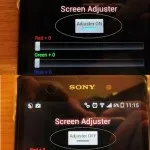 Проблемът с дисплей на Sony Xperia z1 с жълтина (жълт оттенък)