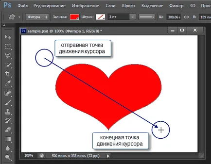 instrument Vector photosop figura arbitrară