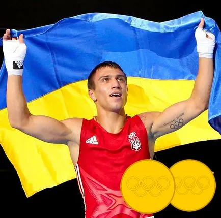 Vasyl Lomachenko és 14 többszörös olimpiai bajnok ökölvívó - sport, fitness, egészség