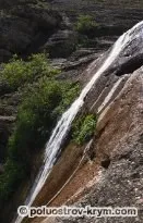 Dzhurla cascada, cascada din Crimeea, vizitarea obiectivelor turistice din Crimeea