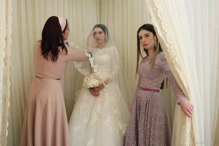 Млада булка младоженци без шокиращи истината кавказки сватби - adfave