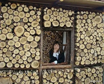 Съхраняване на дърва за горене може да бъде изкуство
