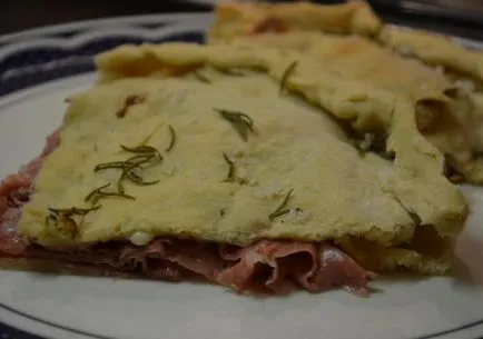 Zárt pizza «focaccia» recept