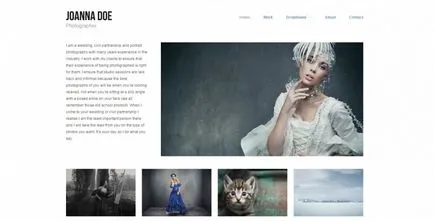 30 Wordpress шаблони Портфолио фотограф